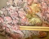 ワンパン 白菜と豚こまのすき焼き風煮物作り方14写真