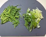 【簡単副菜】納豆とニラねぎ人参のチヂミアレンジ作り方1写真