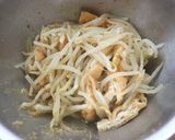 もやし（レンジもやし）のゴマ味噌和え作り方3写真