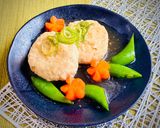 あっさり柔らか♪鶏むね肉の和風ハンバーグ作り方10写真