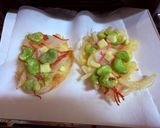 季節野菜の創作かき揚げ🧀のせ作り方9写真