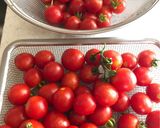 ボルゲーゼ🍅の自家製セミドライトマト作り方1写真