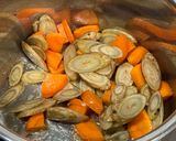 新ごぼうと糸コンの煮物＋サラダに！まめ作り方2写真