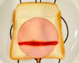 簡単！食パンで作るハムチーズエピパン作り方2写真