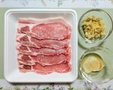 簡単夏の夕飯！豚肉の生姜焼き作り方1写真