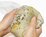 【ポリ袋で簡単】黒豆とお餅のプチケーキ作り方5写真