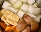 冬瓜の白味噌煮作り方1写真