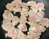 鶏むね肉とかぼちゃのクリーム煮♪作り方4写真