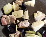市販ルーアレンジ野菜沢山グリーンカレー作り方1写真
