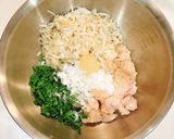 ヘルシーニラもやし肉団子作り方2写真
