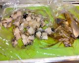 鮑の炊き込みご飯作り方1写真