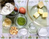 ホワイトチョコとナッツと抹茶のクッキー作り方1写真