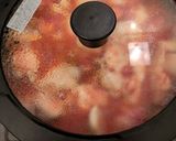 柔らか🌟鶏むね肉とエリンギのトマト味噌煮込み作り方7写真
