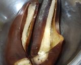 HMで♡バナナケーキ♡リンゴ煮入り♡作り方4写真
