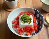 豆腐とトマトのっけ♪冷やし一汁三菜ボウル作り方2写真