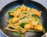 ピリ辛☆ 鶏胸肉の豆乳スープ作り方6写真