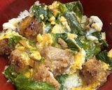★唐揚復活★スーパーの冷えた唐揚で親子丼作り方9写真