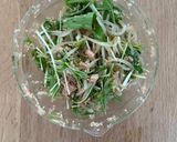 もやしと水菜♡旨だれツナサラダ作り方3写真