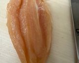 ささみの梅しそ巻き　5倍麹みそデップのせ作り方2写真