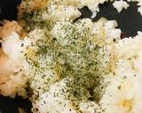 スライスチーズのチーズチャーハン作り方2写真