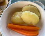 アスパラガスの肉巻きとアスパラ入りポテトサラダ作り方4写真