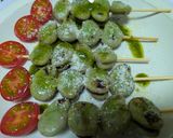 そら豆のバジルソース作り方7写真