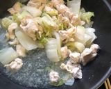 鶏胸肉と白菜のゆかり煮作り方5写真