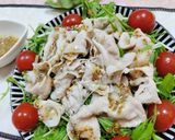 しゃぶしゃぶ豚肉のサラダ作り方3写真