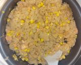 ほんのり甘くて美味しい鮭とコーンの炊き込みご飯作り方4写真