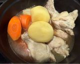 ほっこり温まる鶏肉とカブの豆乳 ポトフ作り方9写真