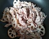 簡単！豚こまとれんこんとピーマン甘酢炒め！主菜作り方8写真