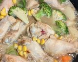 鶏手羽元ともりもり野菜煮込み💖作り方6写真