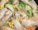 鶏手羽元ともりもり野菜煮込み💖作り方6写真