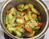 チキンと夏野菜のスープカレー作り方7写真