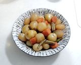 玉こんにゃくと小芋の煮物作り方7写真