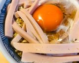 チキンラーメン●魚肉ソハムエッグ作り方1写真