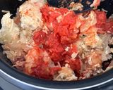 全部炊飯器冷凍やせトマトリゾット風弁当作り方5写真