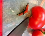 春巻きの皮でパリパリピザタコスバーガー風作り方7写真