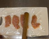 草加せんべいでヘルシーチキンかつ作り方2写真