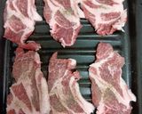 香ばし豚肩ロースのねぎポン酢作り方1写真