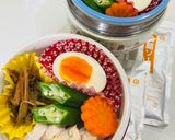 冷たい麺弁当★丼用弁当箱で作る作り方5写真