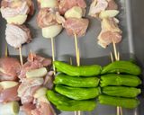 グリルで簡単♪本格焼き鳥＆ピリ辛味噌だれ作り方3写真