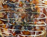 米粉とミックス粉のお好み焼き作り方5写真
