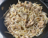もやし増し増し豚こま肉の生姜焼き作り方4写真