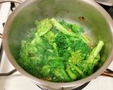 菜の花の揚げ玉煮作り方4写真