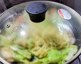 キャベツとアサリの塩やきそば作り方4写真