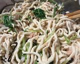 巡りを整える豆腐干と水菜の和え物作り方3写真
