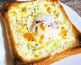 温玉チーズトースト作り方2写真