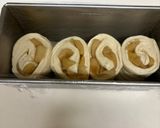 食パン型で♪アップルリング風ちぎりパン作り方7写真