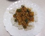 #油揚げでダマシめし〜キーマカレー作り方6写真